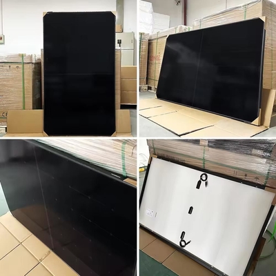 Λονγκί 585W 570W Ηλιακό Πίνακα Γεννήτης Ενέργειας Όλα τα μαύρα πάνελ για το Ηλιακό Σύστημα Ενέργειας