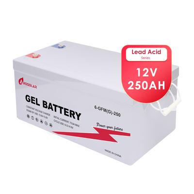 Αμοσόλαρ EU Stock GEL Πρωθυλικής μπαταρίας 12V 100Ah 200Ah 250Ah 300Ah για ηλεκτρικά αυτοκίνητα
