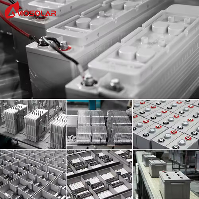 Αμοσόλαρ EU Stock GEL Πρωθυλικής μπαταρίας 12V 100Ah 200Ah 250Ah 300Ah για ηλεκτρικά αυτοκίνητα