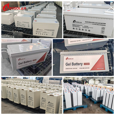 Αμοσόλαρ EU Stock GEL Πρωθυλικής μπαταρίας 12V 100Ah 200Ah 250Ah 300Ah για ηλεκτρικά αυτοκίνητα