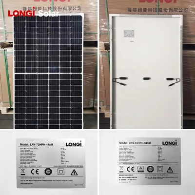 Longi HiMO 6 Ηλιακές φωτοβολταϊκές μονάδες 440W 420W 585W 595W 605W 620W