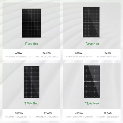 585W 575W 570W Ηλιακό πάνελ PV Μοντέλο από το Jinko Για άνεμο / χιόνι φορτίο 2400Pa/5400Pa