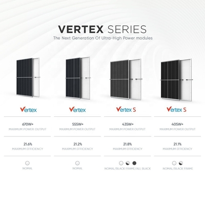 685W 690W 695W 700W Μονοηλιακό Πίνακα Trina Solar Vertex Bificial N-type Pv Module