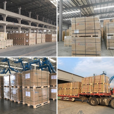 Ηλιακό πάνελ Τρίνα 550W 540W 500W Μονόκρυσταλλική Μονάδα Μισών Κυττάρων 2384x1096x35mm