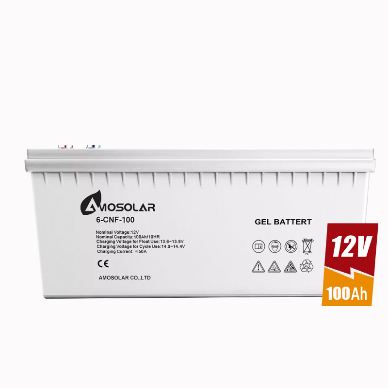 12V 250Ah μπαταρία ζελέ για ηλιακό σύστημα με 1500 φορές κύκλο ζωής και OEM / ODM αποδεκτό