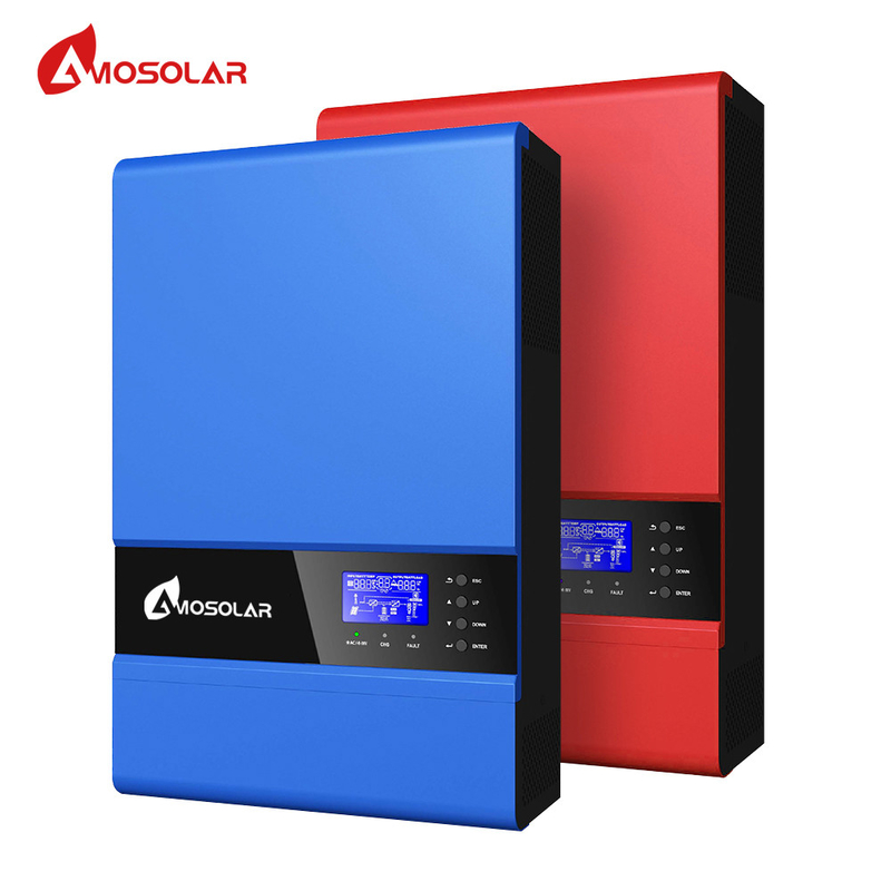 Υβριδικός ηλιακός μετατροπέας 5kw 10kw 48V με ελεγκτή MPPT και πιστοποίηση CE/RHOS/IEC