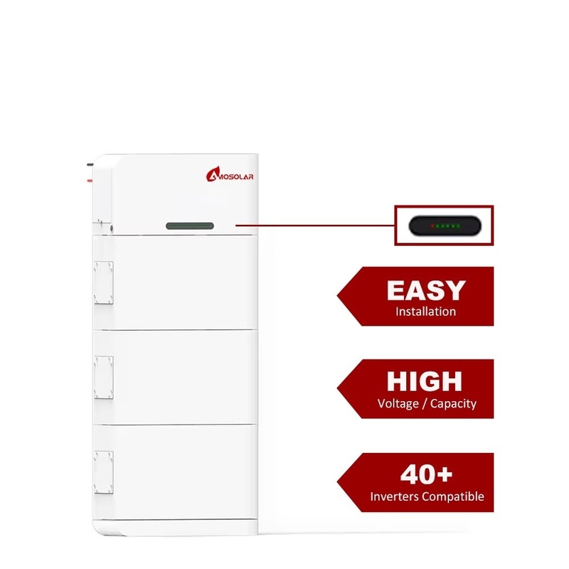 20kwh Ηλιακή μπαταρία 409.6V50Ah Υψηλή τάση για Growatt Solis Inverter EU Stock Grade A