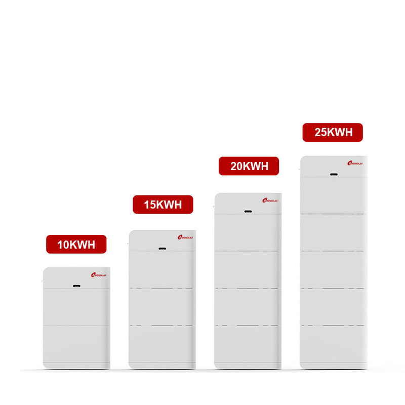 10KWH 15kwh 25kwh 20kwh LFP Λιθιοϊοντική συσσωρευτική μπαταρία για ηλιακή ενέργεια υψηλής τάσης