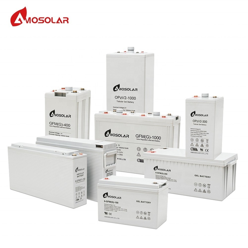 12V/24V/36V/48V AGM Ηλιακή μπαταρία για οικιακό ηλιακό σύστημα επαναφορτιζόμενη και μακράς διάρκειας