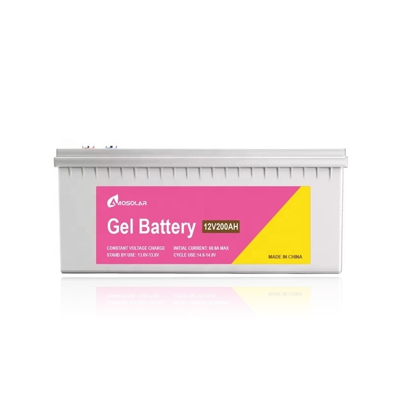 OEM/ODM Αποδεκτό Καλύτερη μπαταρία ζελέ 12V 48v 50Ah 100Ah 150Ah 200Ah 250Ah για ηλιακό σύστημα