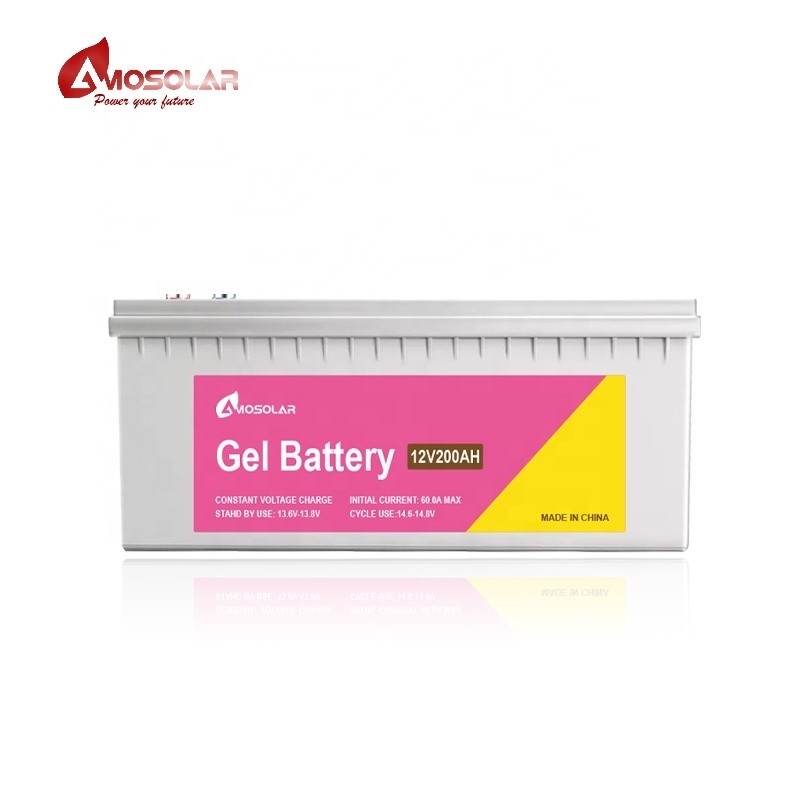 12V 48v 50Ah 100Ah 150Ah 200Ah 250Ah μπαταρία ζελέ για ηλιακό σύστημα αποθήκευσης