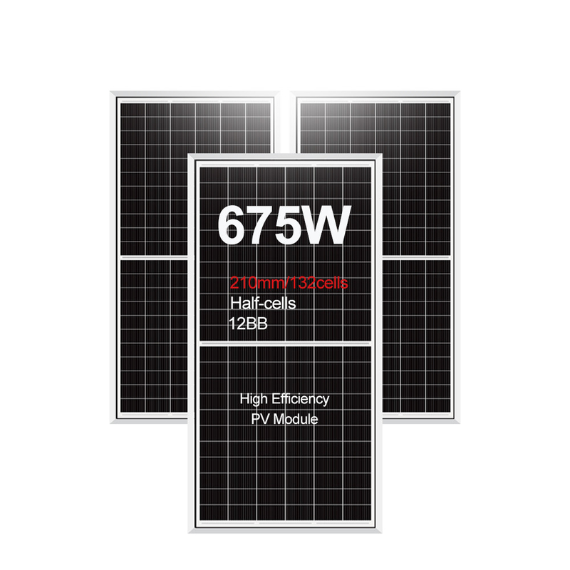 Μαύρη Παρασκευή PERC φωτοβολταϊκή μονάδα Amosolar 1000 Watt 660W 670W 650w 675W 700w Ηλιακά πάνελ