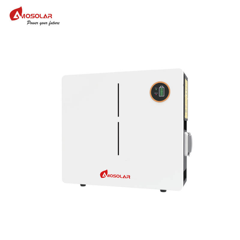 Όλα σε ένα Λύση Amosolar 48v 51.2v 100ah 200ah μπαταρία λιθίου για οικιακές συσκευές