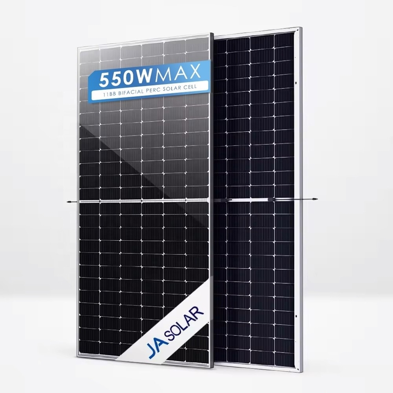 535w 545w 550w 570w 580w PERC και N τύπου ηλιακό πάνελ με αντανάκλαστο γυαλί 3,2 mm
