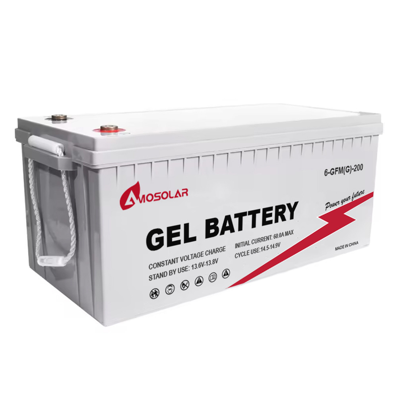 Αμοσόλαρ EU Stock GEL Πρωθυλικής μπαταρίας 12V 100Ah 200Ah 250Ah 300Ah για ηλεκτρικά αυτοκίνητα