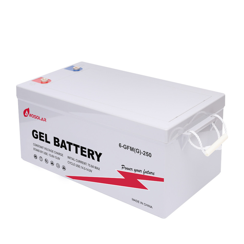 Ηλιακή μπαταρία Amosolar Deep Cycle Gel 12V100AH για σύστημα αποθήκευσης ενέργειας
